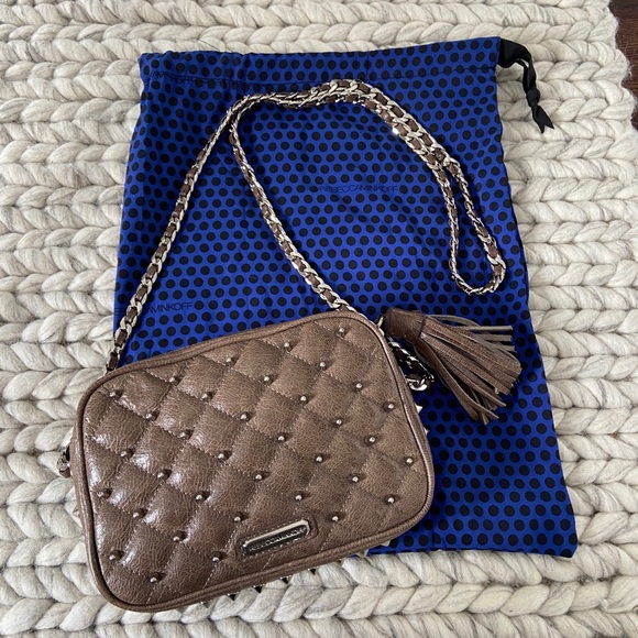 Rebecca Minkoff Flirty Studded Crossbody Bag - Picture 1 of 4